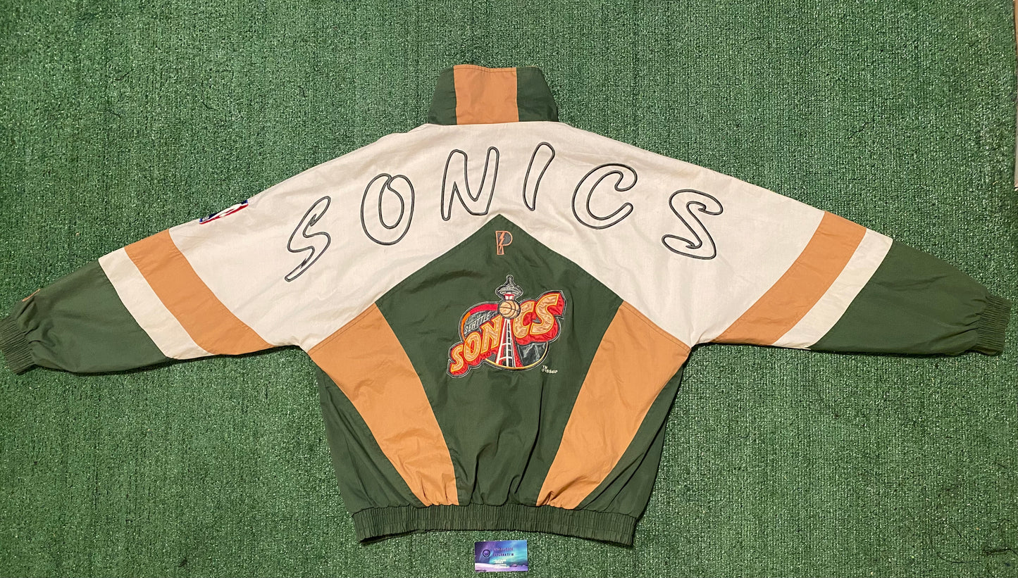 Vintage Seattle Supersonics Windbreaker Jacket