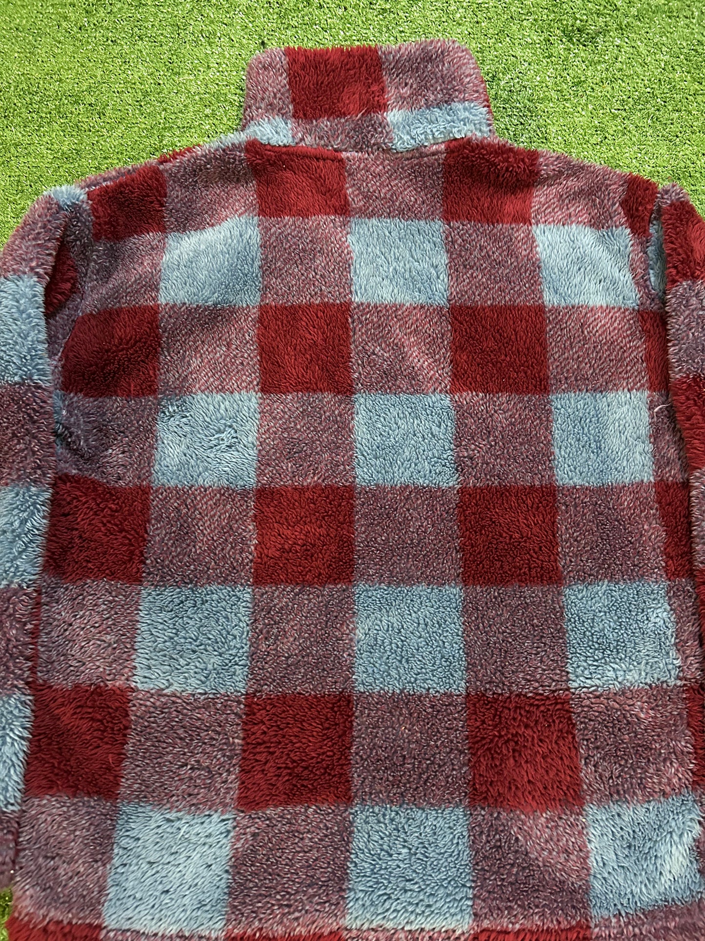Eddie Bauer plush quarter zip