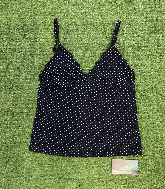 Brandy Melville/John Galt polka dot tank top