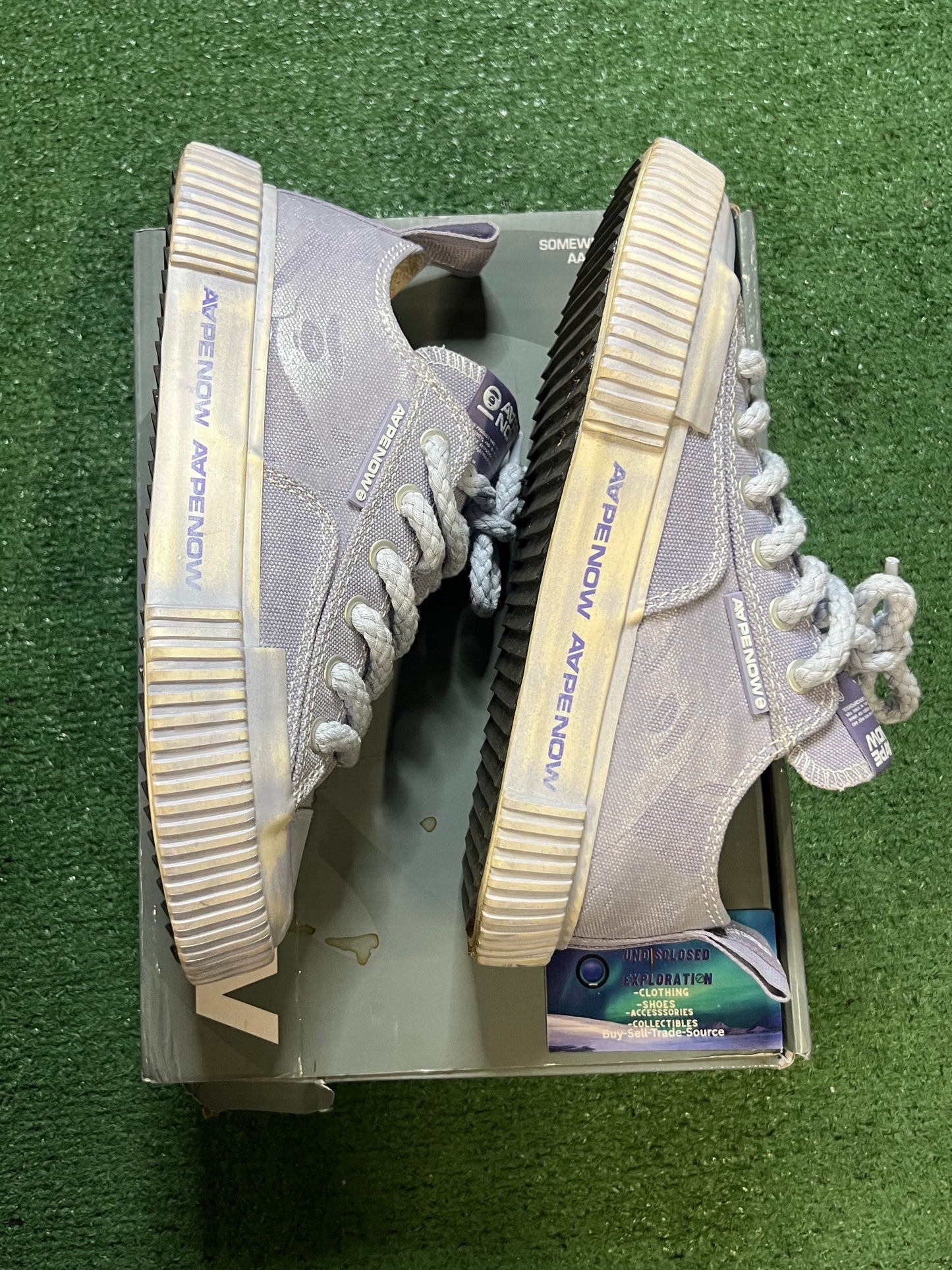 AAPE by A Bathing Ape Galaxy low size 8men/9.5women