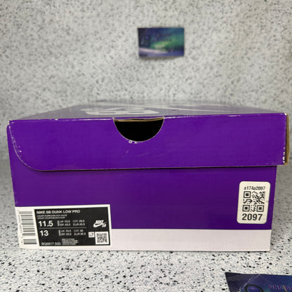 Nike Dunk SB Court Purple 11.5 Men “Preowned”