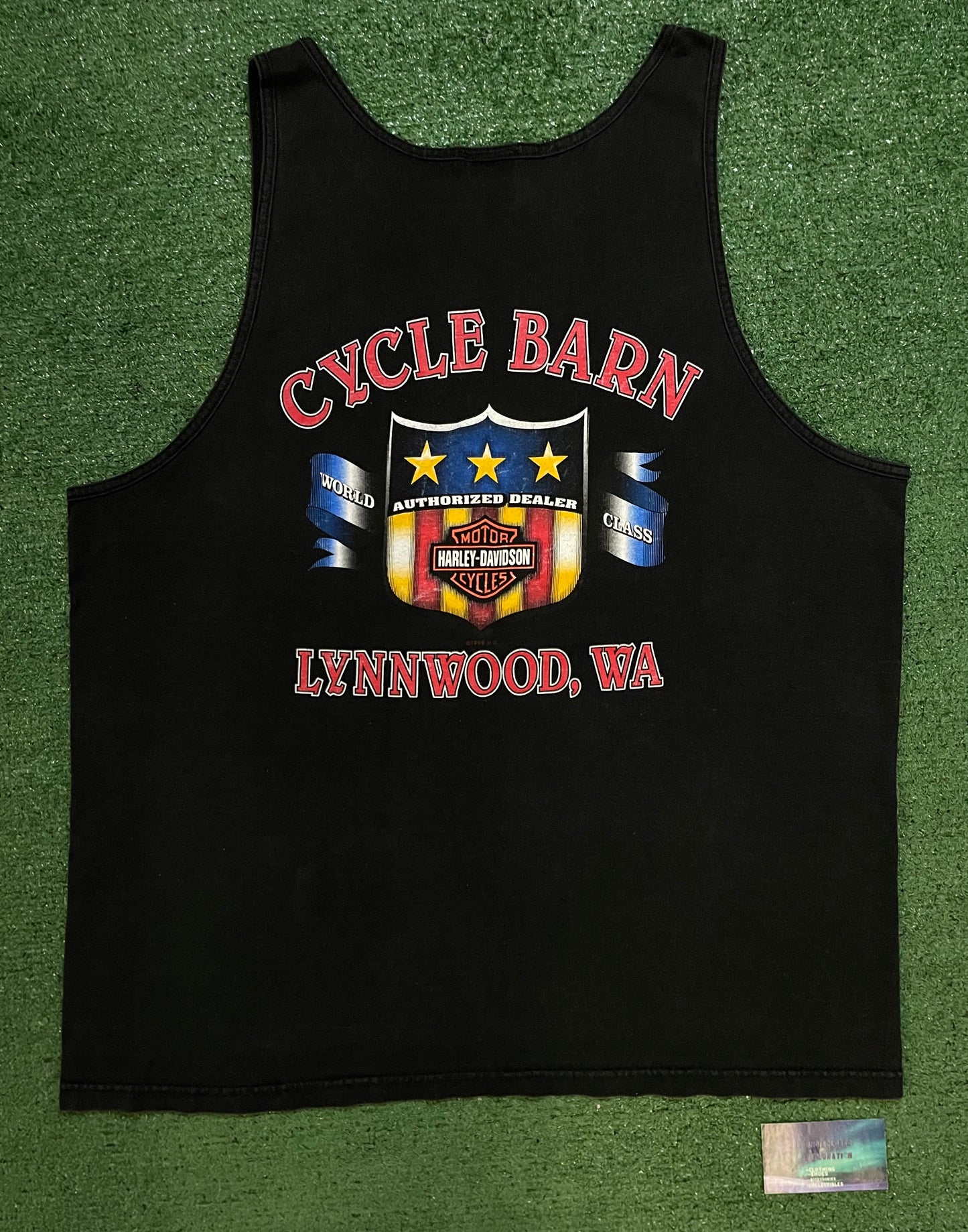 Vintage 1990s Harley Davidson skull tank top