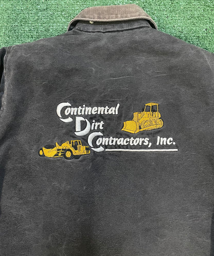 Vintage 1990s Carhartt Detroit gravel gray Detroit jacket