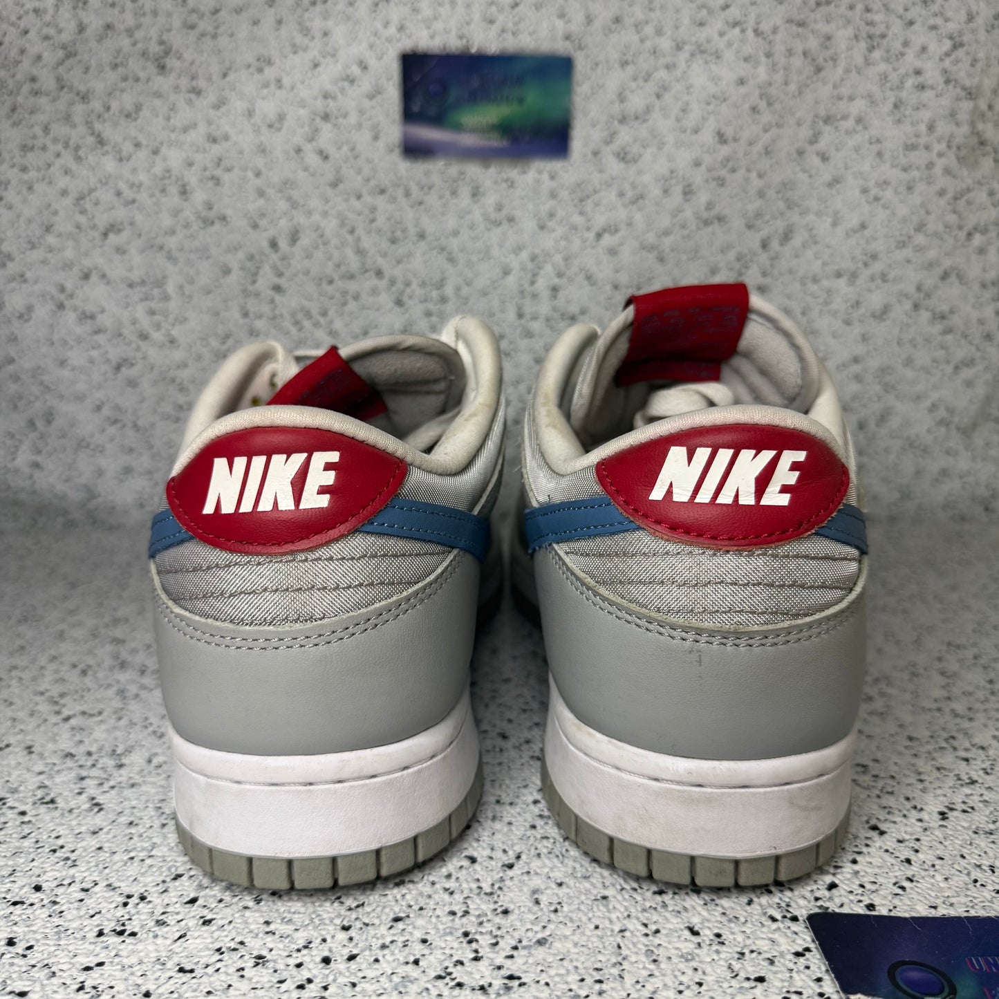 Nike Dunk Low Silver Surfer 11.5 Men “Preowned”