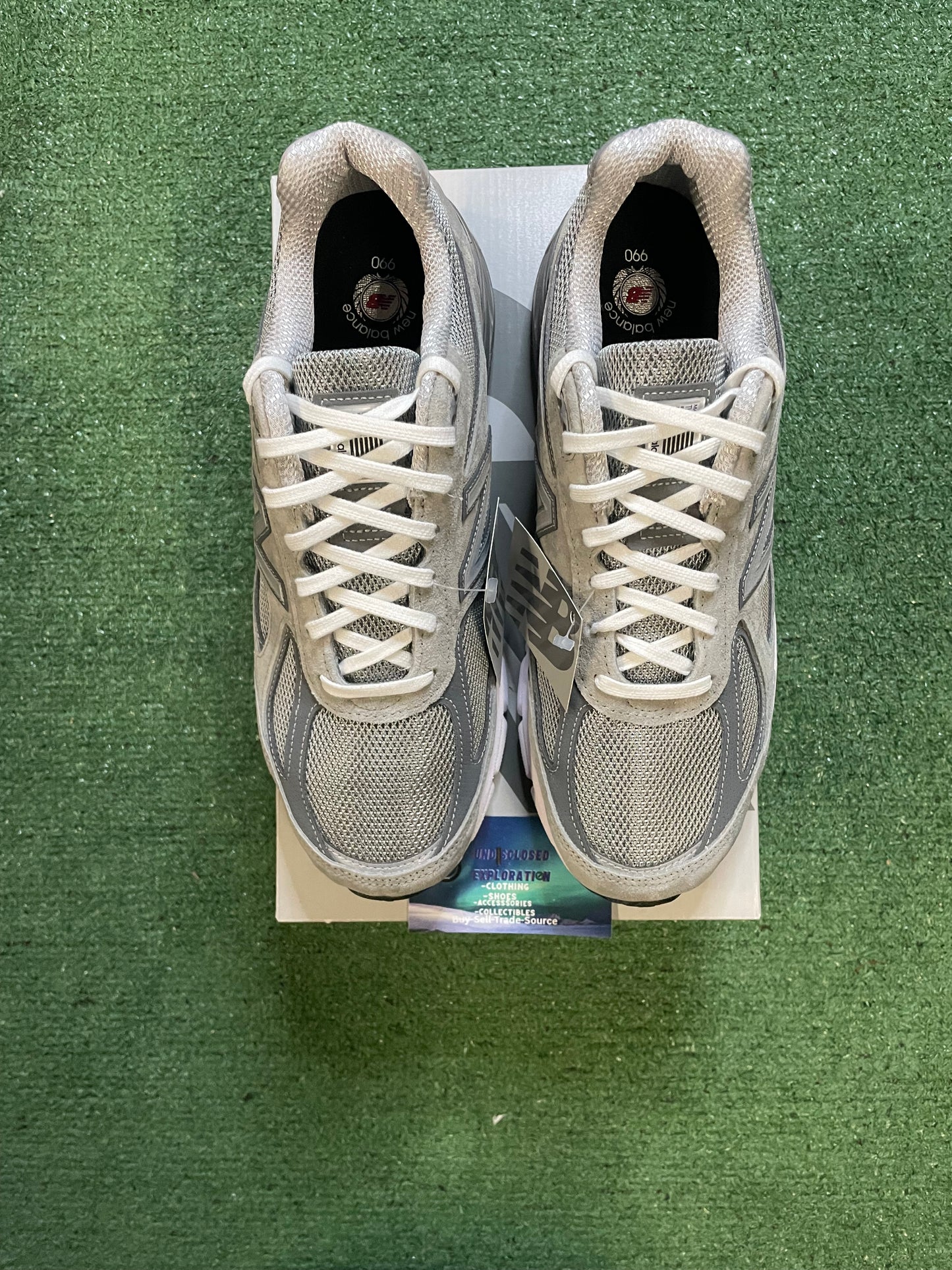 New Balance 990V4 grey silver