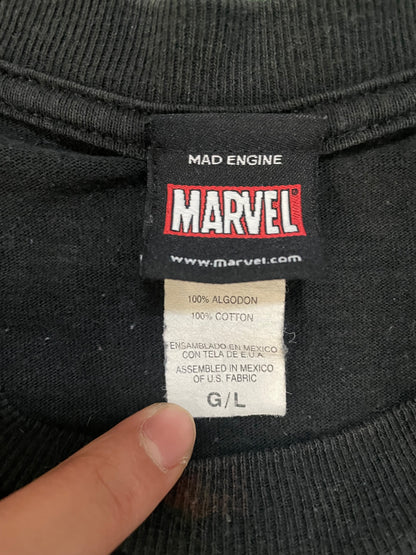 Vintage Marvel world war hulk avengers tee