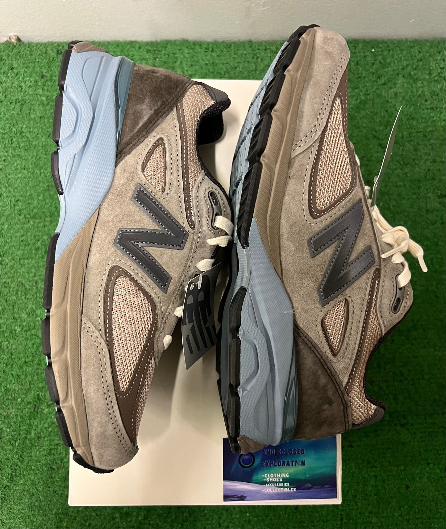 New balance x Auralee 990v4 London fog