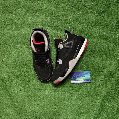 Jordan 4 Bred 2019 1.5 Y “Preowned”