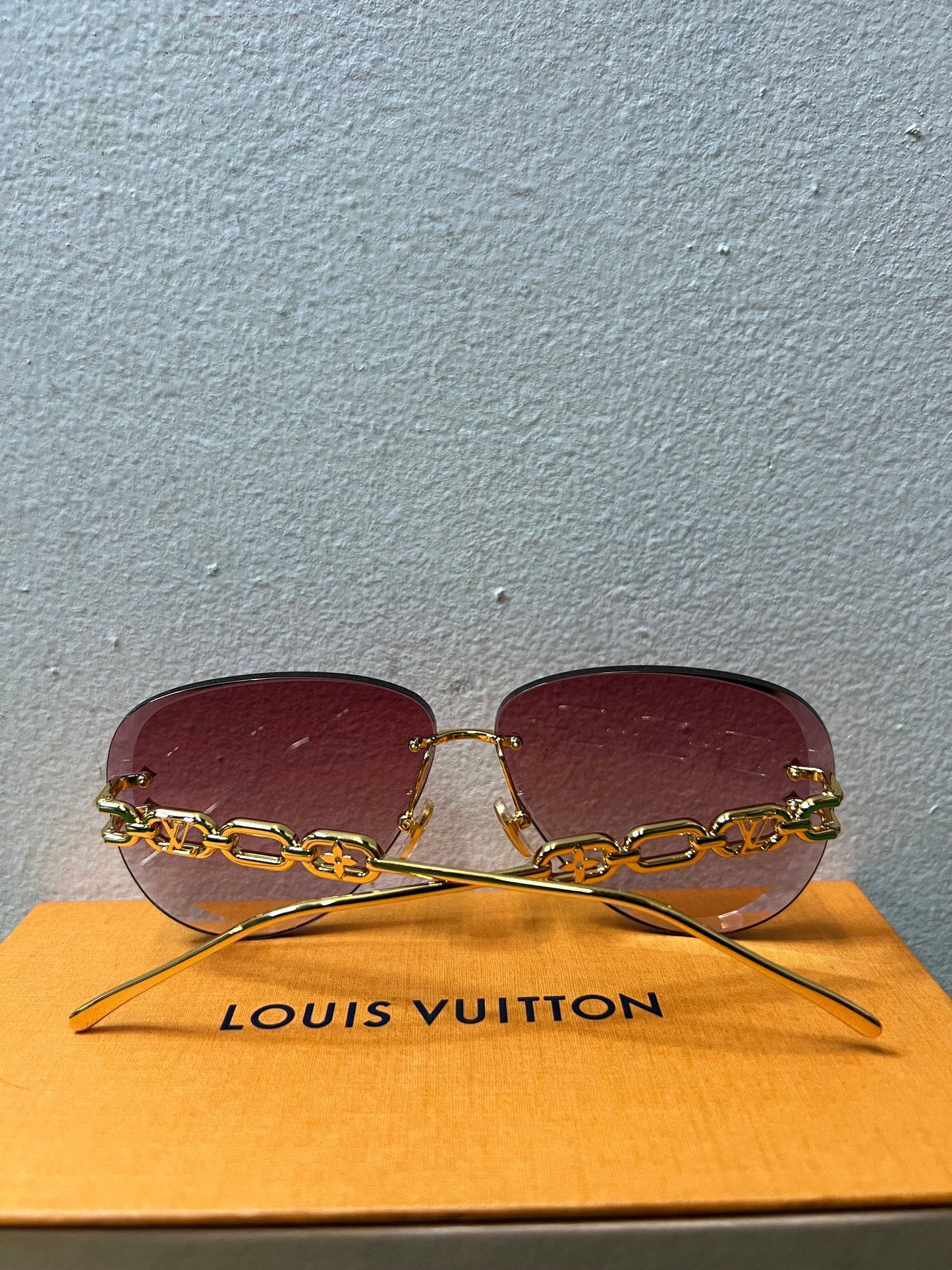 Louis Vuitton Jewel Pilot Sunglasses