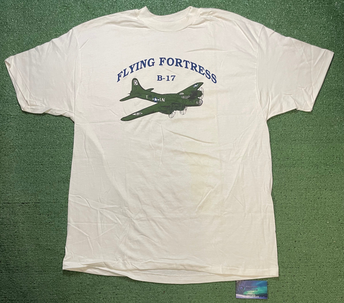 Vintage 1990s Flying Fortress B-17 tee