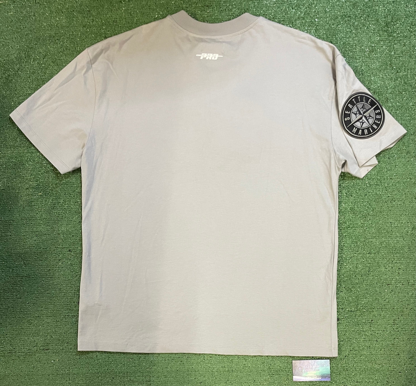 Seattle Mariners pro standard grey and black embroidered tee