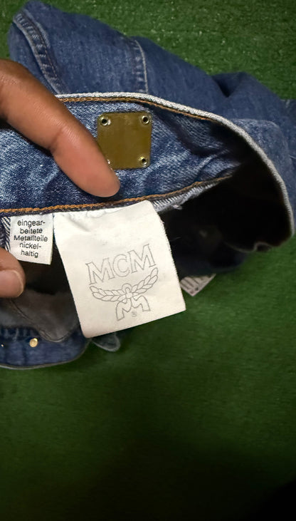 Vintage MCM Denim Vest
