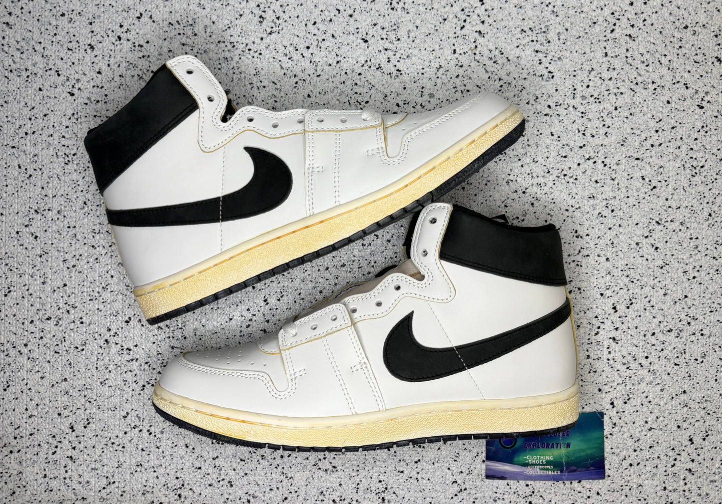 Jordan Air Ship A Ma Maniere White Black