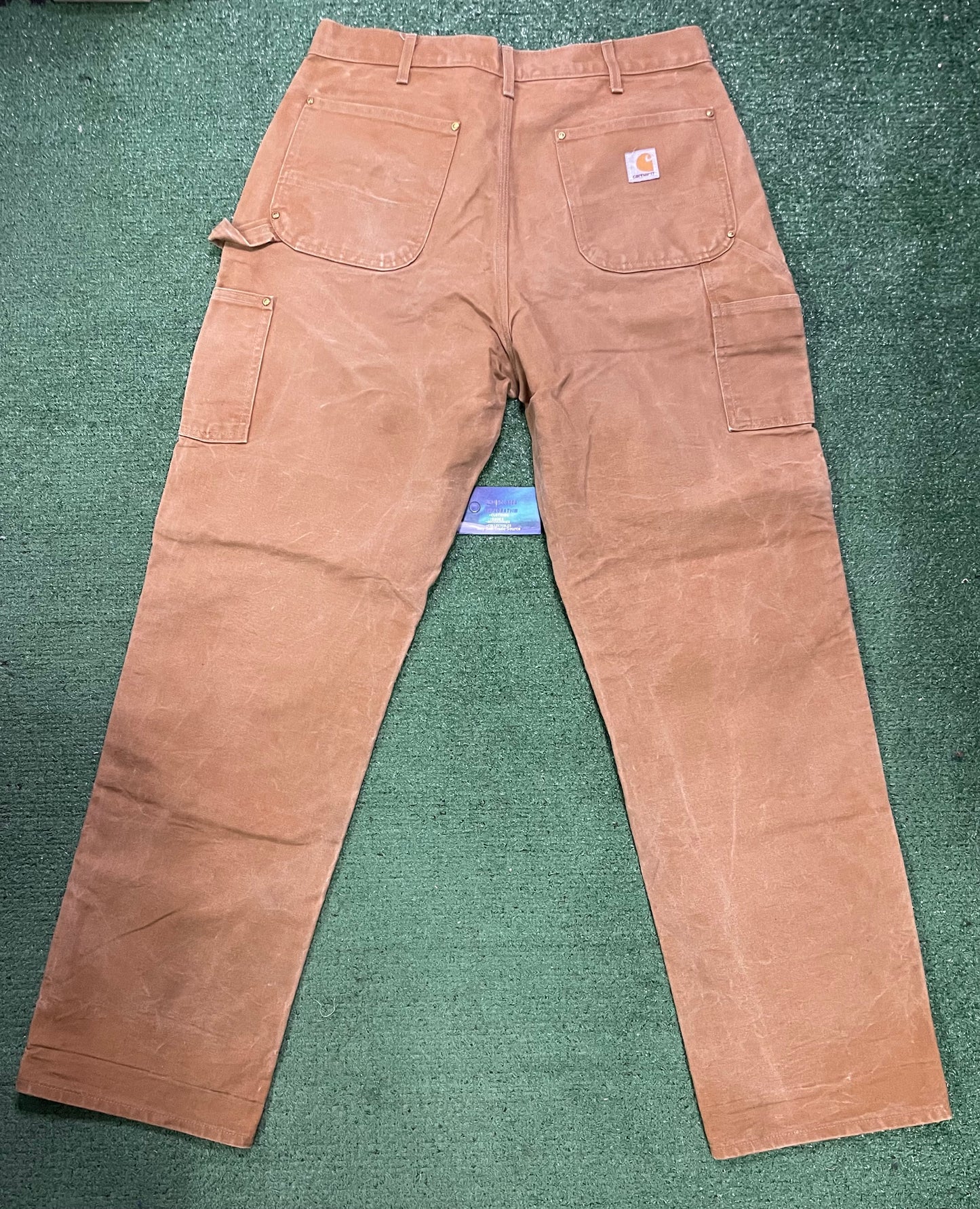Carhartt double knees  tan pants