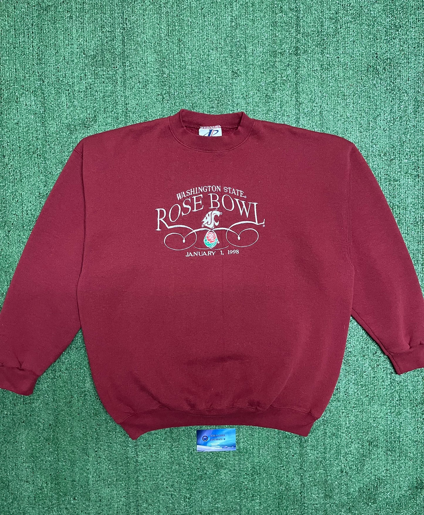 Vintage Wsu Washington state university rosebowl 1998 crewneck