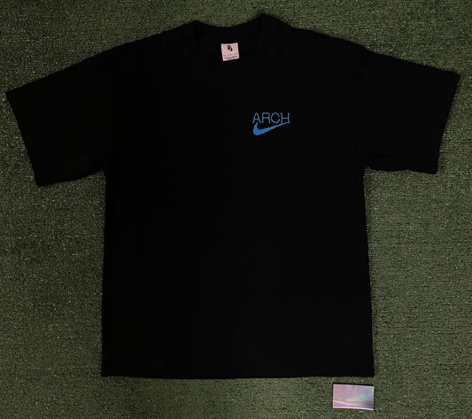 Nike arch X Virgil abloh art Basel tee