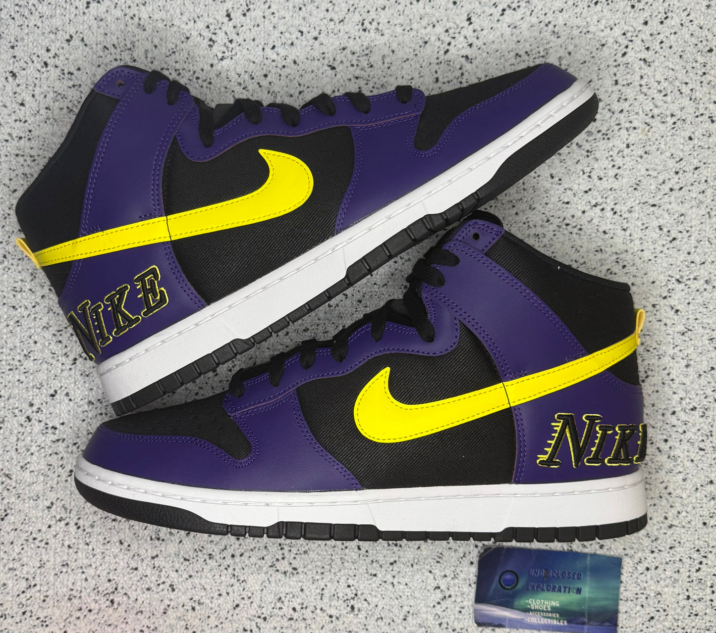 Nike Dunk High Lakers