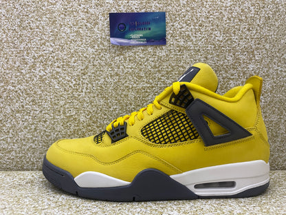 Jordan 4 Lightning 11 Men/12.5 Women “Preowned”