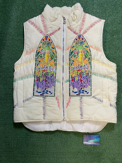 Who Decides War ivory Cathedral Vest
