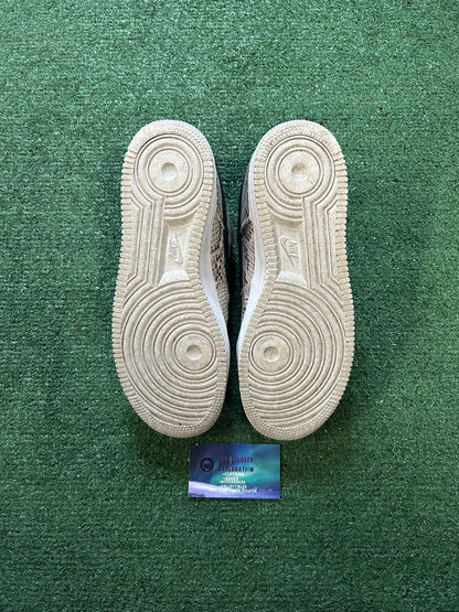 Nike Air Force 1 low snakeskin size 8men/9.5women