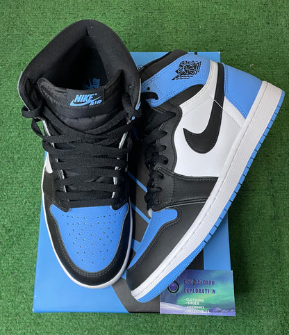 Jordan 1 Unc toe