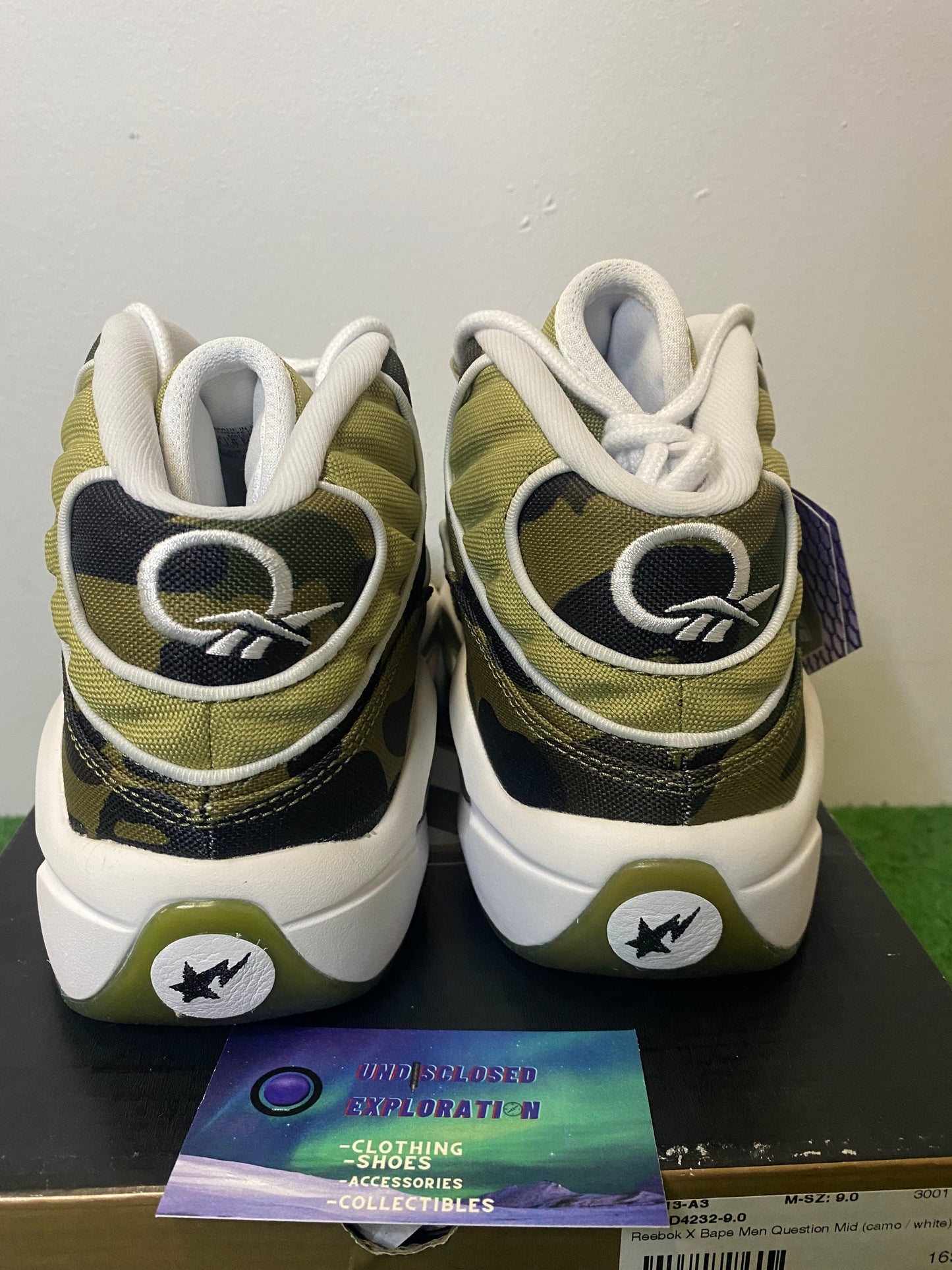 Reebok question X bape 1st Camo