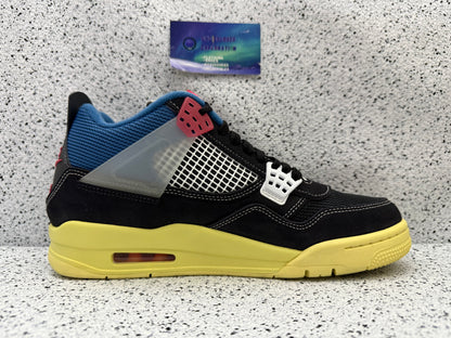 Jordan 4 Union Noir 9 Men/10.5 Women “Preowned”