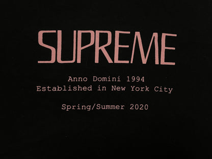 Supreme Anno Domini black tee