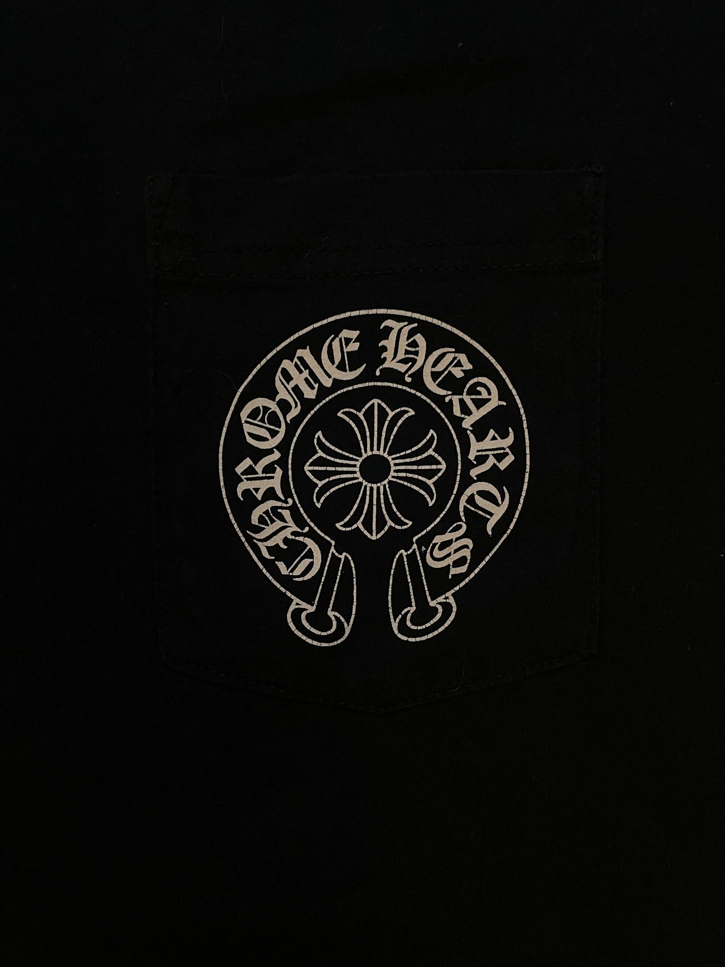 Chrome Hearts horseshoe logo tee
