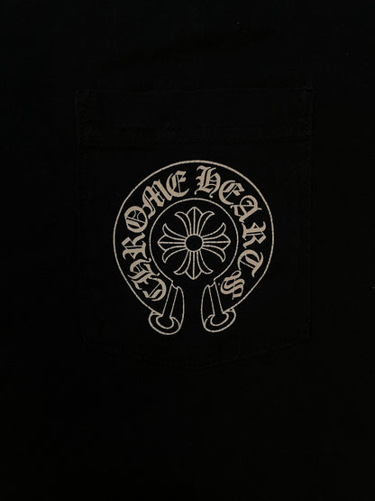 Chrome Hearts horseshoe logo tee