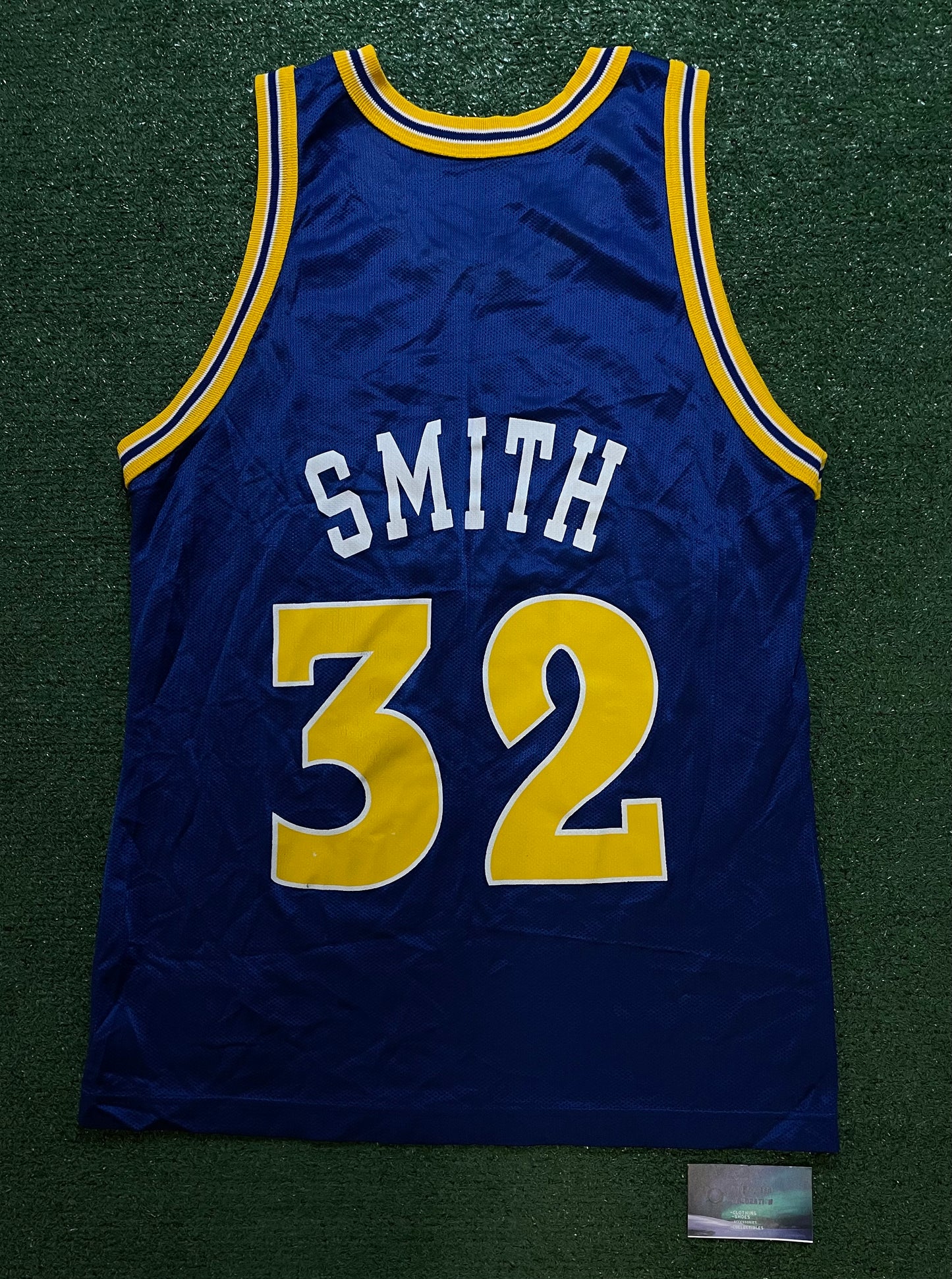 Vintage 1990s Golden State Warriors Joe Smith #32 NBA jersey