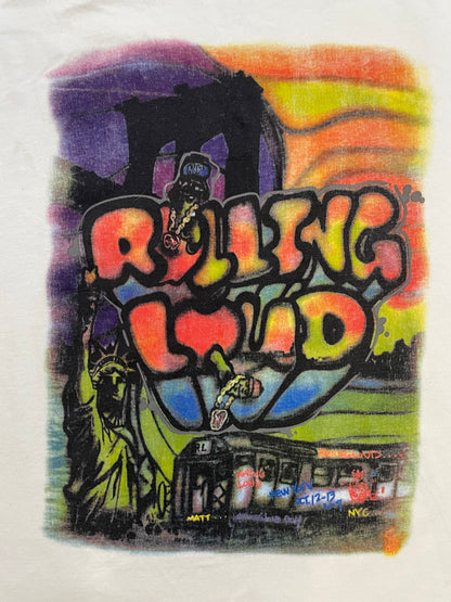 Rolling Loud 2019 NYC Airbrush longsleeve tee
