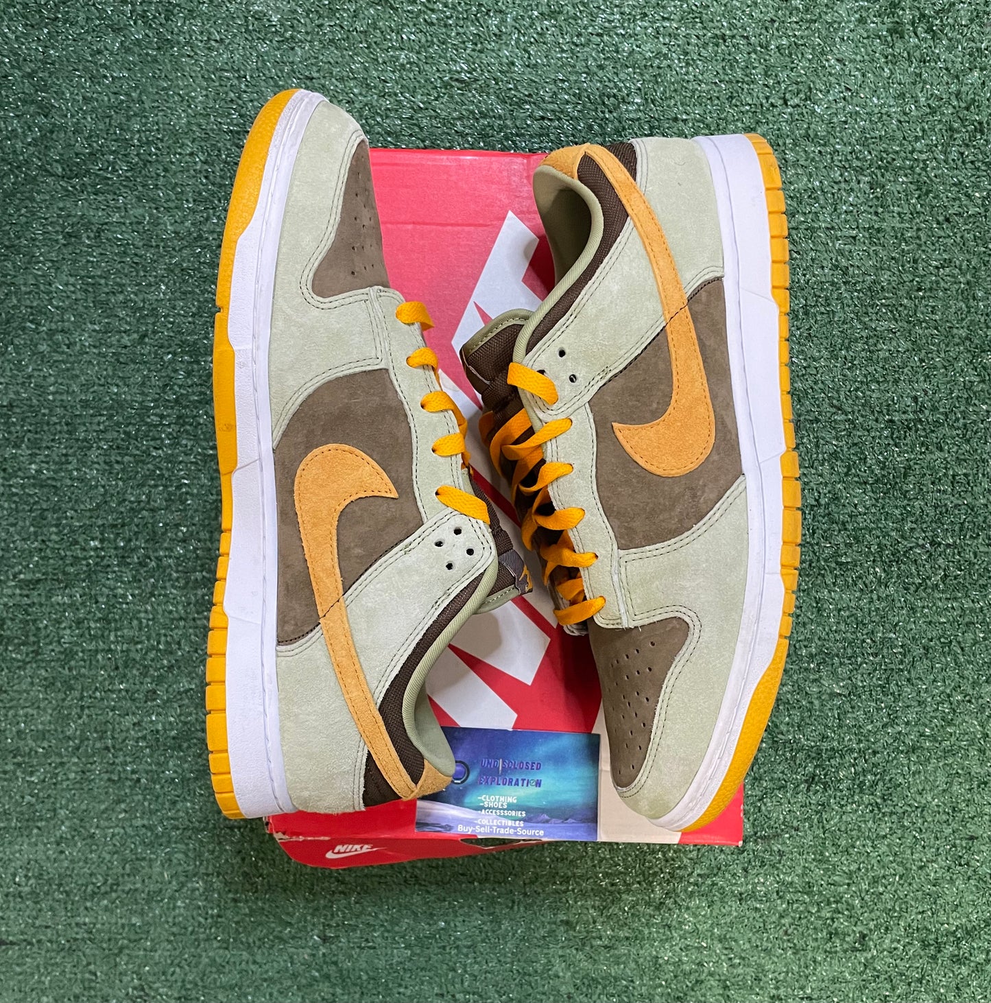 Nike Dunk Low dusty olive size 11.5men/13women