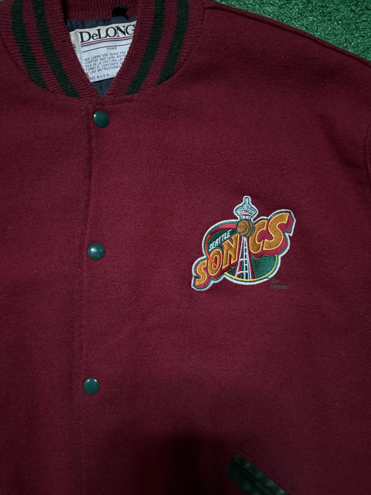 Vintage Seattle SuperSonics Jacket