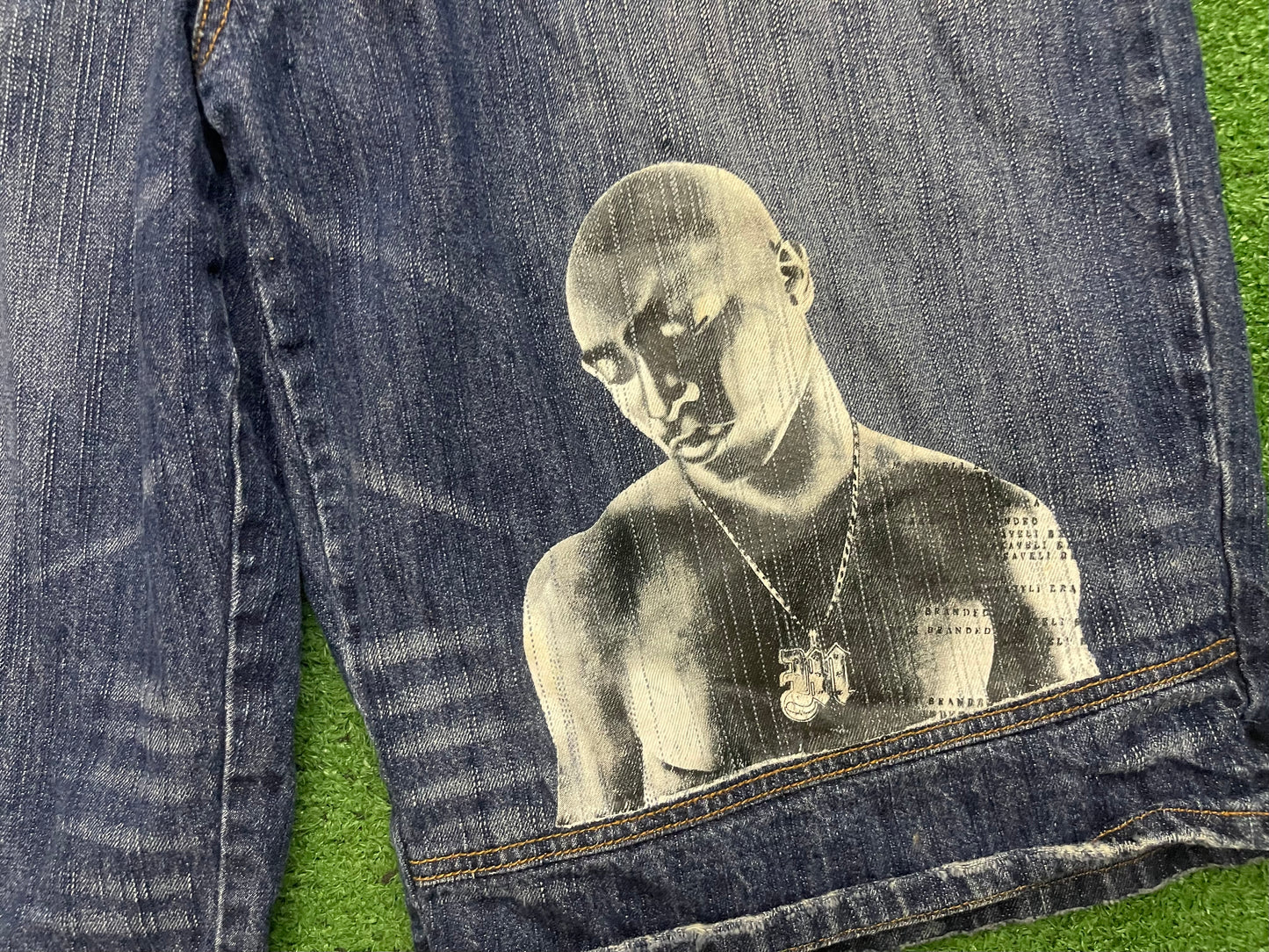 Vintage Tupac Makaveli Jorts