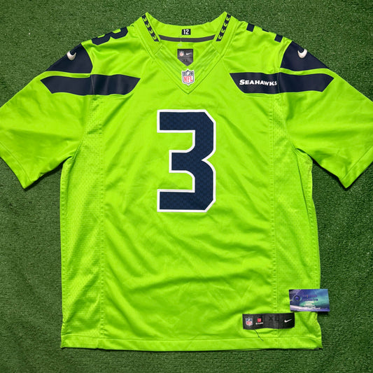 Seattle Seahawks Russell Wilson Color Rush Jersey