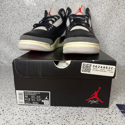Jordan 3 Rare Air 10 Men “Preowned”