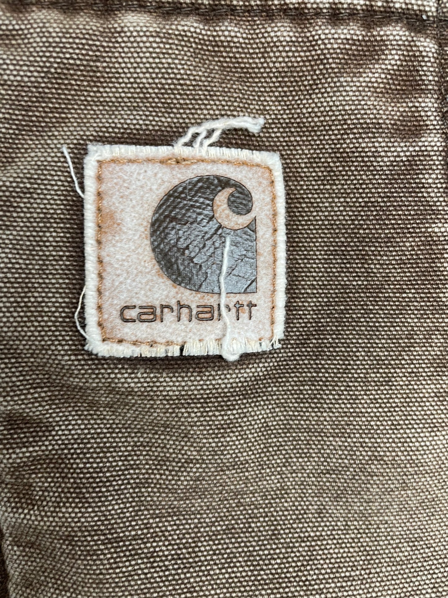 Vintage Carhartt dark brown sherpa lined jacket