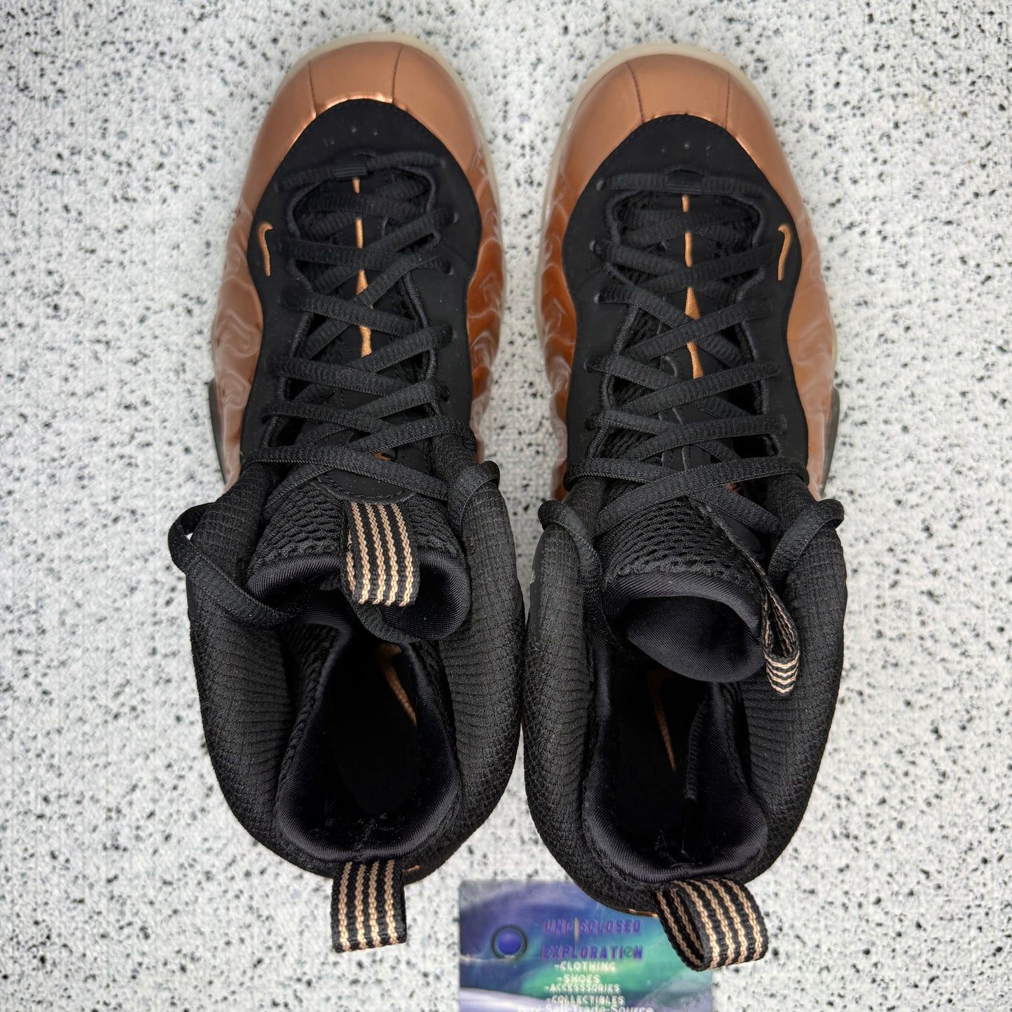 Nike Little Posite Copper