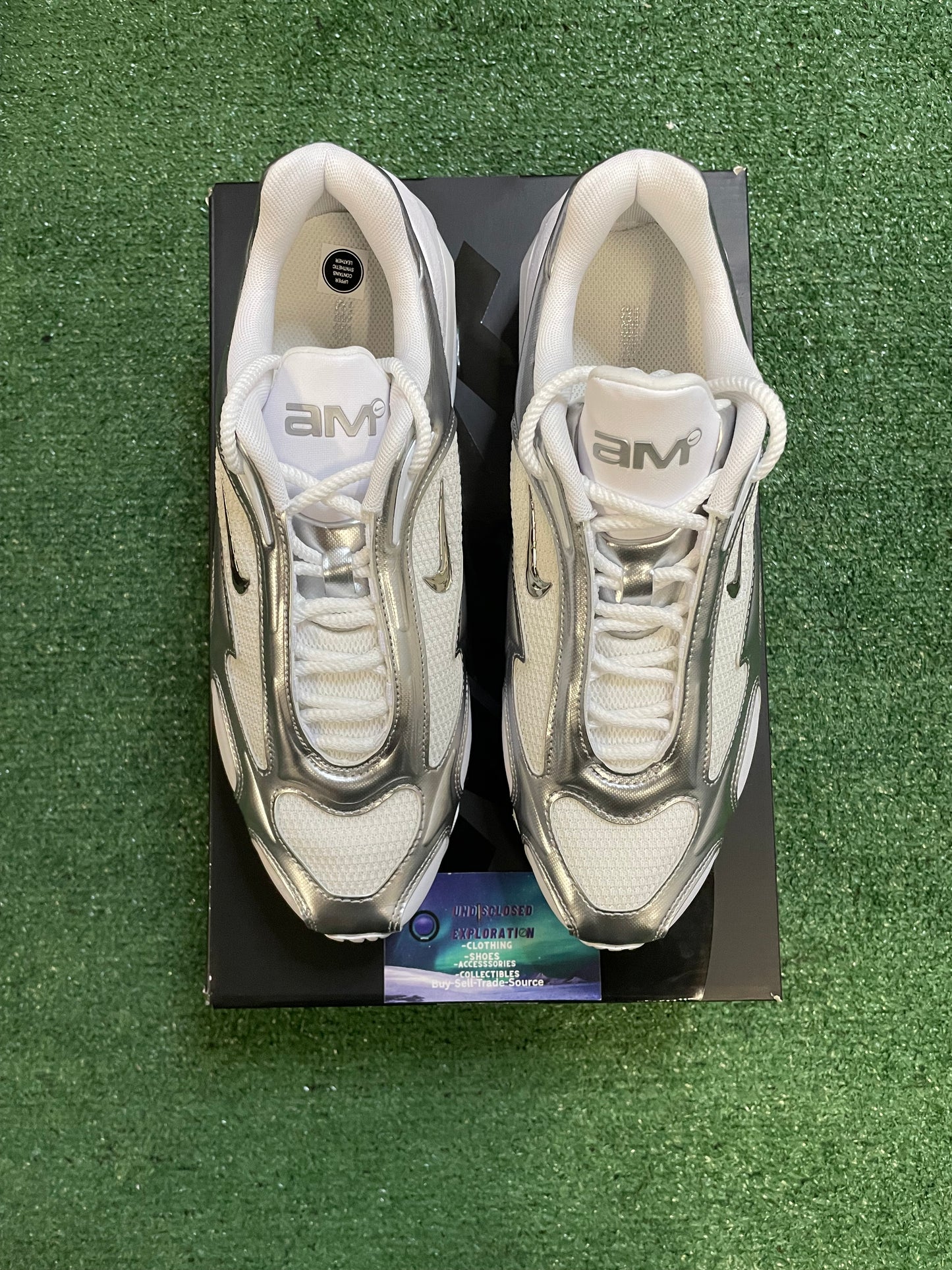Nike Air Max Muse metallic silver