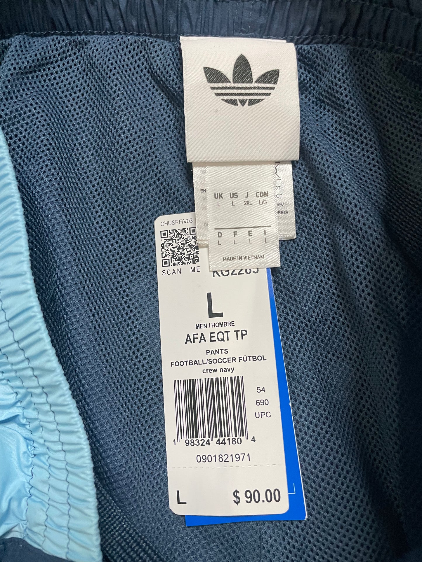 Adidas EQT Argentina Football Track Pants