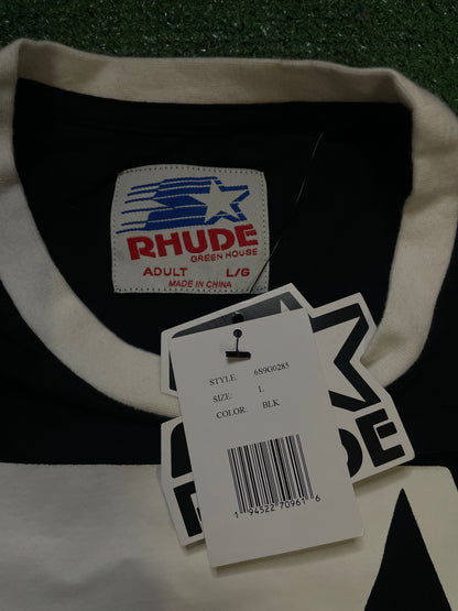 Rhude X starter black & white tee