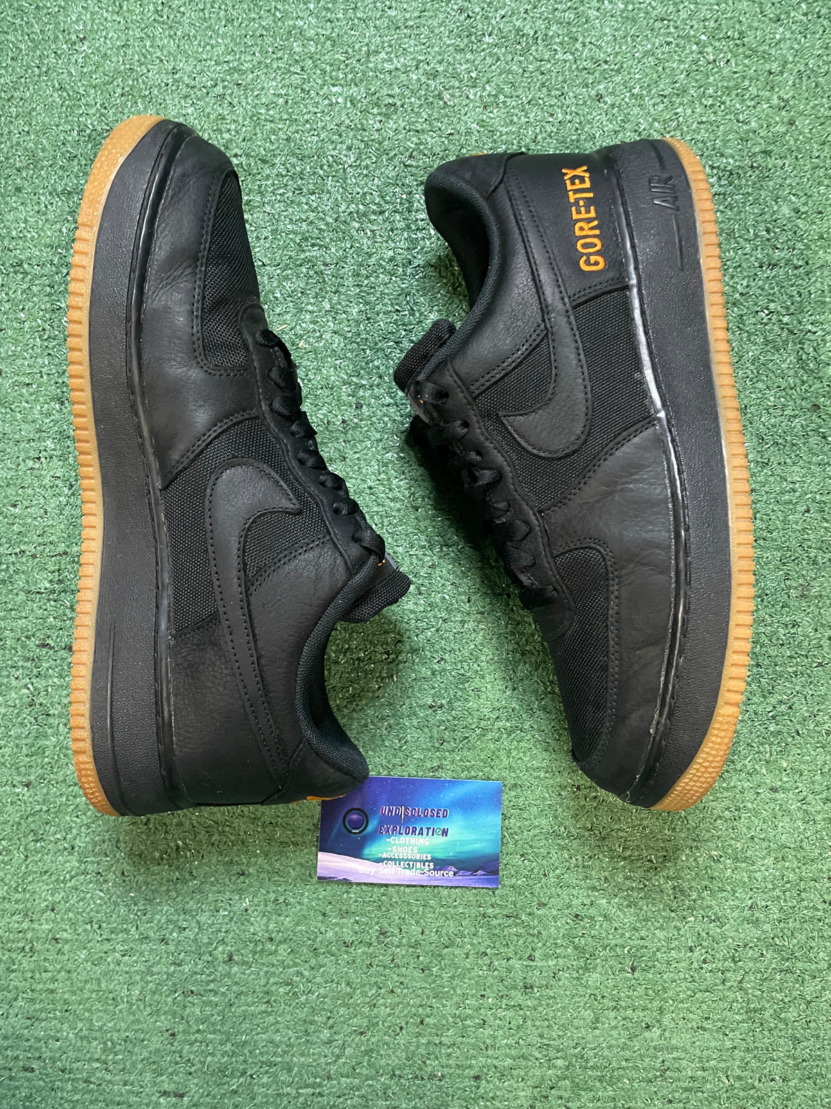 Nike Air Force 1 low gortex black size 10men/11.5women
