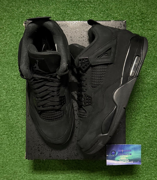 Jordan 4 Black Cat 10.5 Men/12 Women “Preowned”