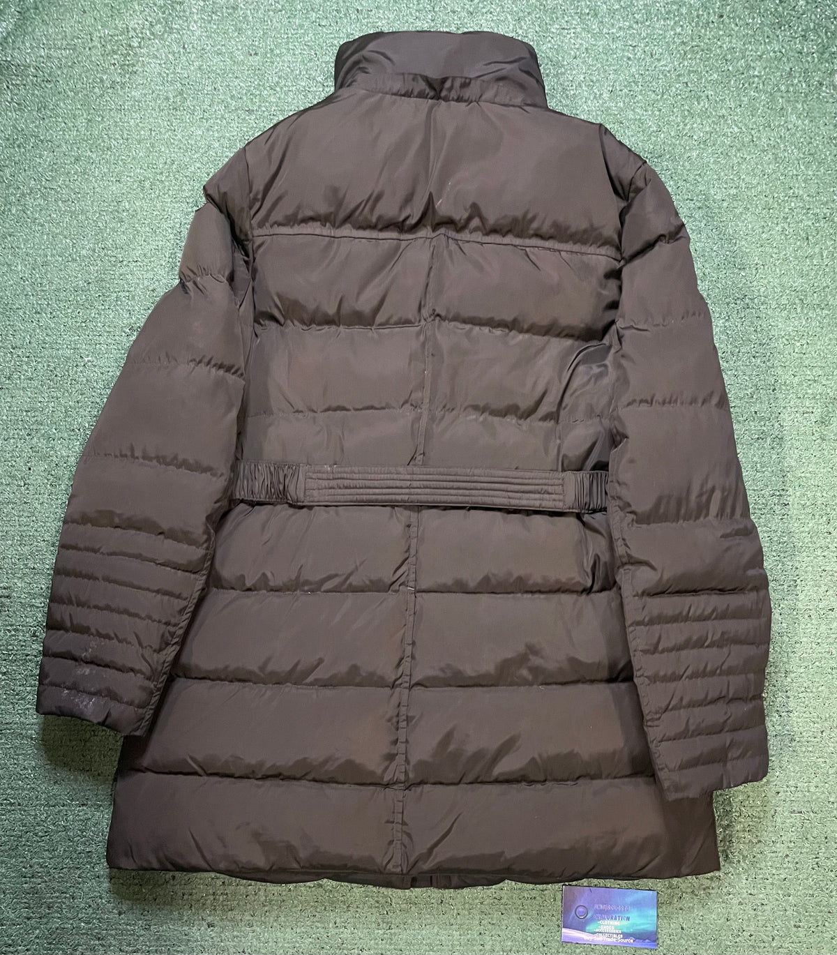 Michael Kors olive green puffer jacket