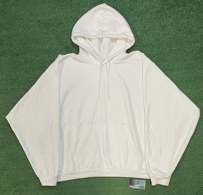 Yeezy blank White hoodie