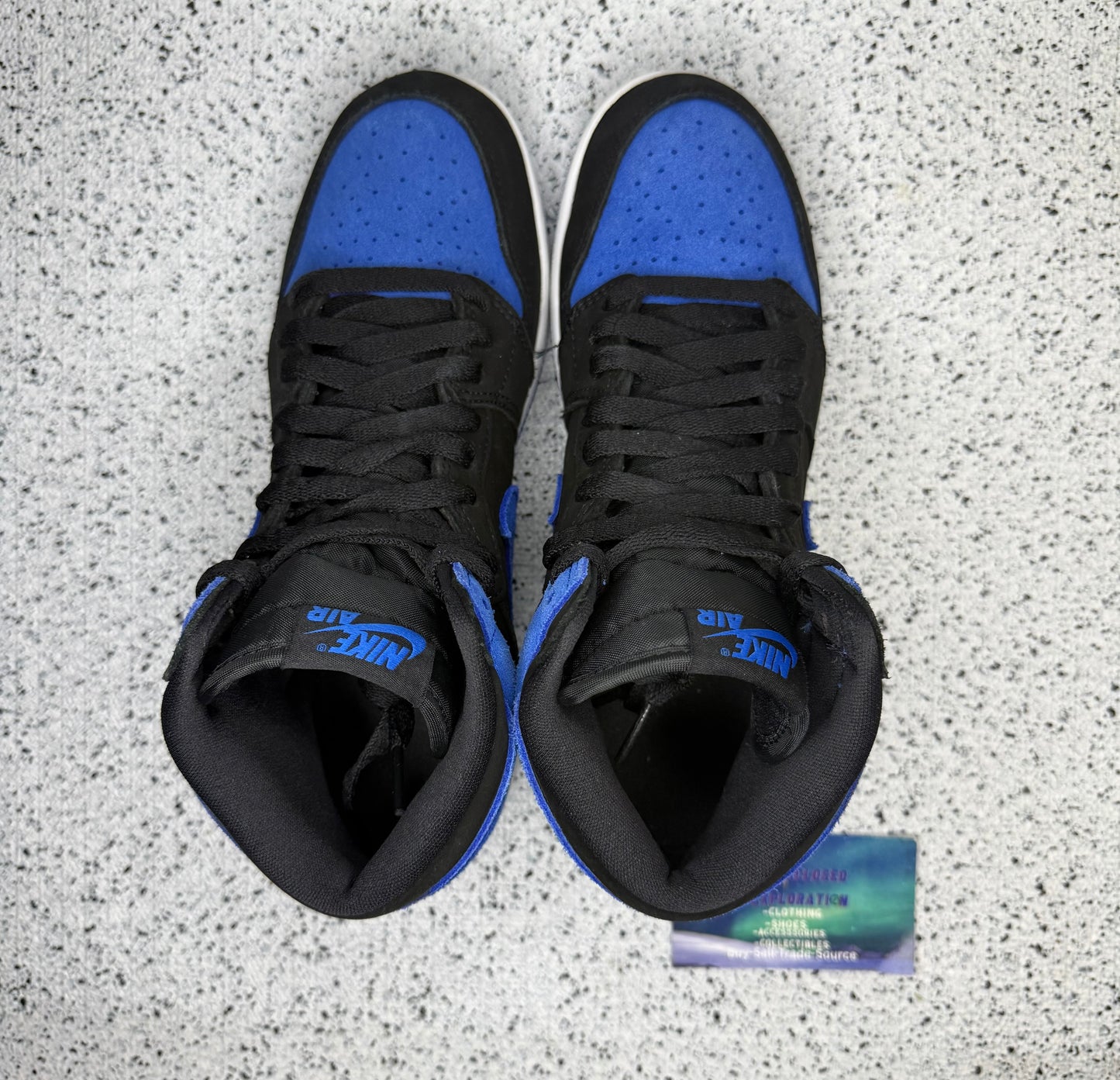 Jordan 1 Royal Reimagined 7 Youth/8.5 Women “Preowned”