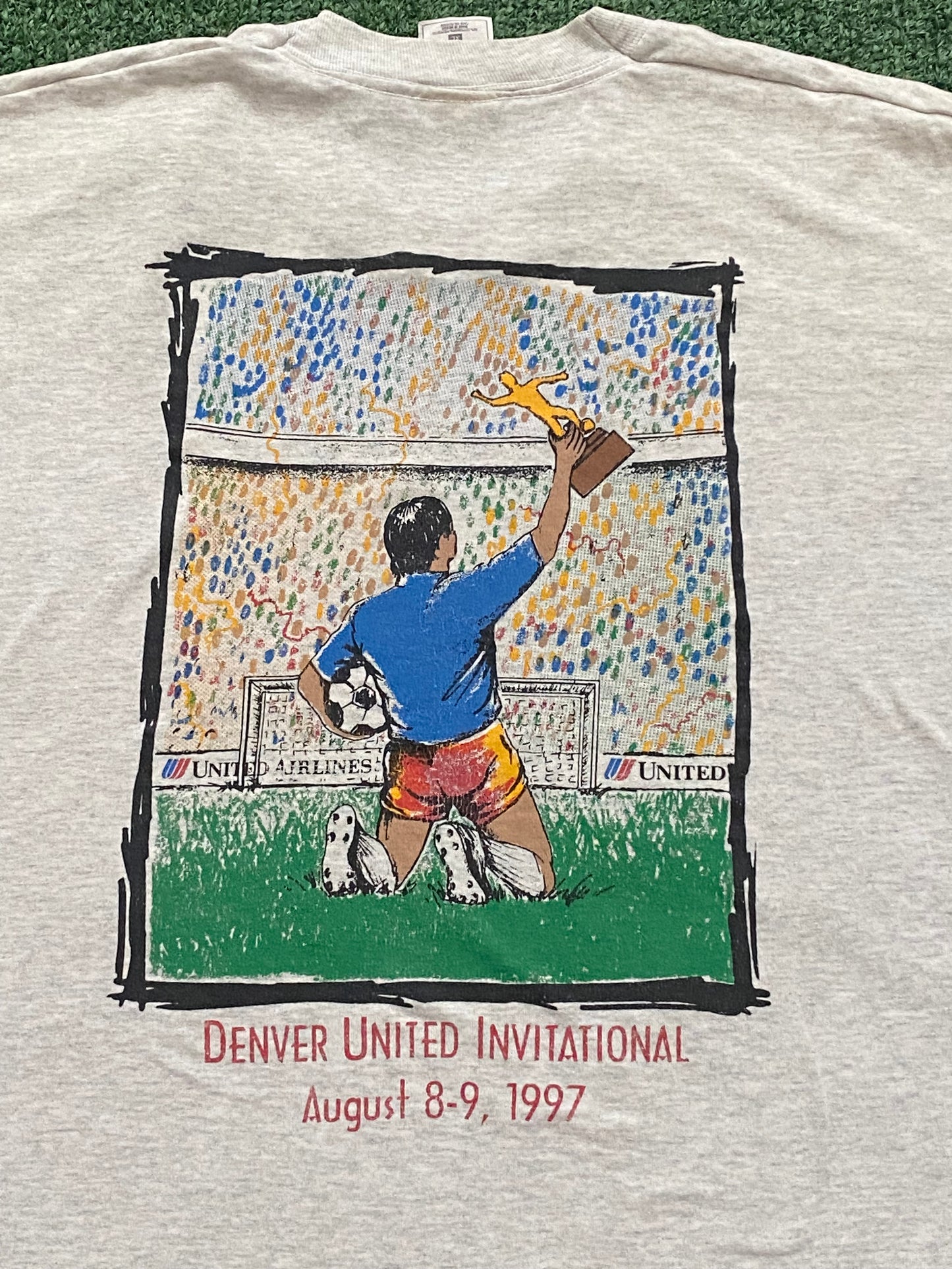 Vintage Denver United International futbol club 1997 Tee