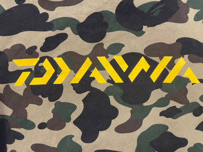 Bape 1st camo daiwa fish full zip hoodie