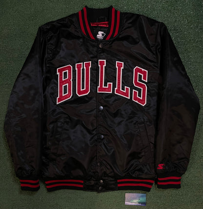 Chicago Bulls satin starter jacket